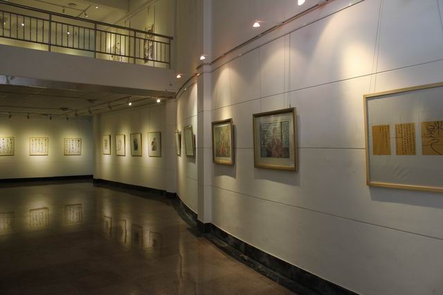 yl6809永利举办迎新国画教师小品展